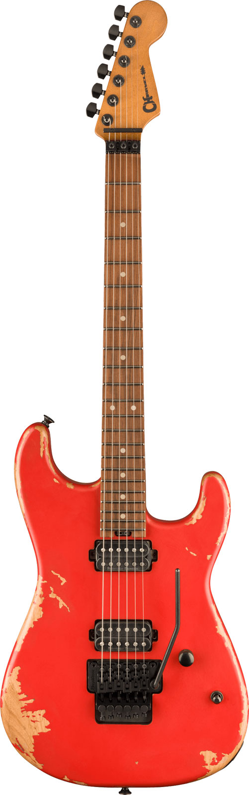 CHARVEL Style 1 FR San Dimas HH Pro-Mod PF Relic Weathered Orange
