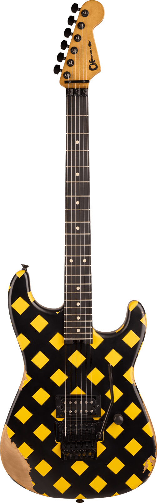 CHARVEL Super-Stock SD1 H FR EBO Diamond Life
