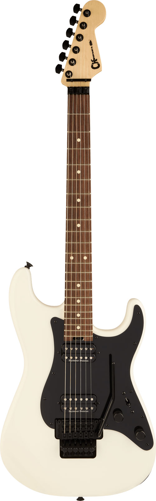 CHARVEL Pro-Mod So-Cal SC1 Style 1 HH FR RW Snow White