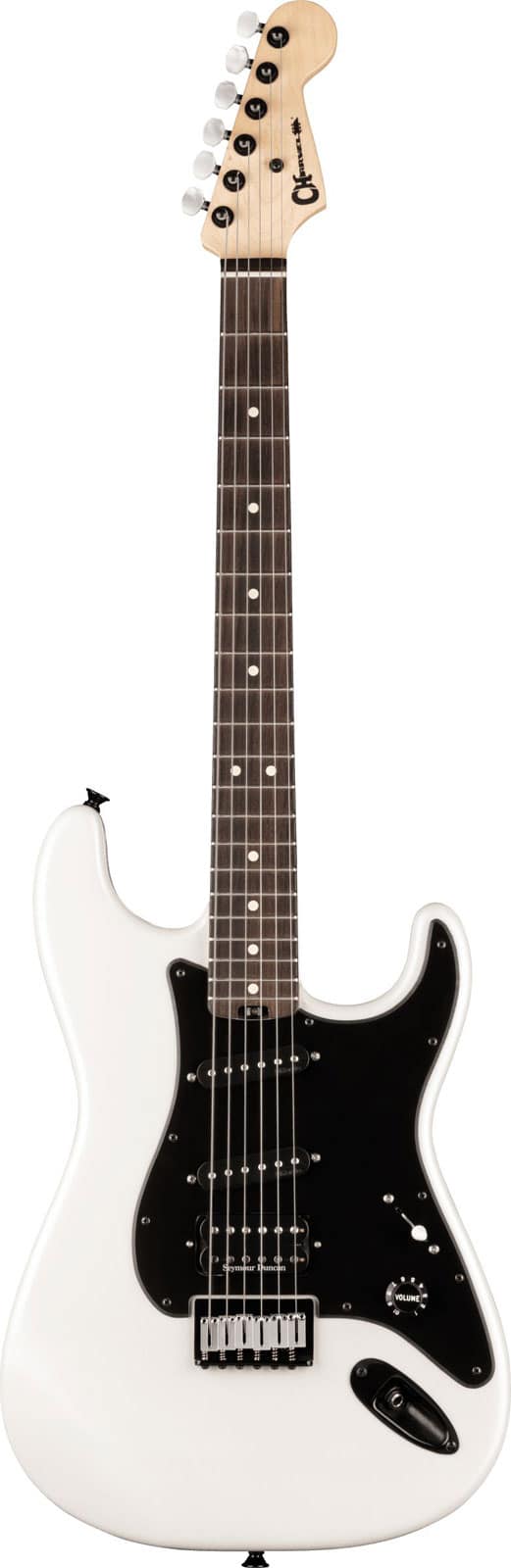 CHARVEL JAKE E LEE SIGNATURE PRO-MOD SO-CAL STYLE 1 HSS HT RW RW PEARL WHITE