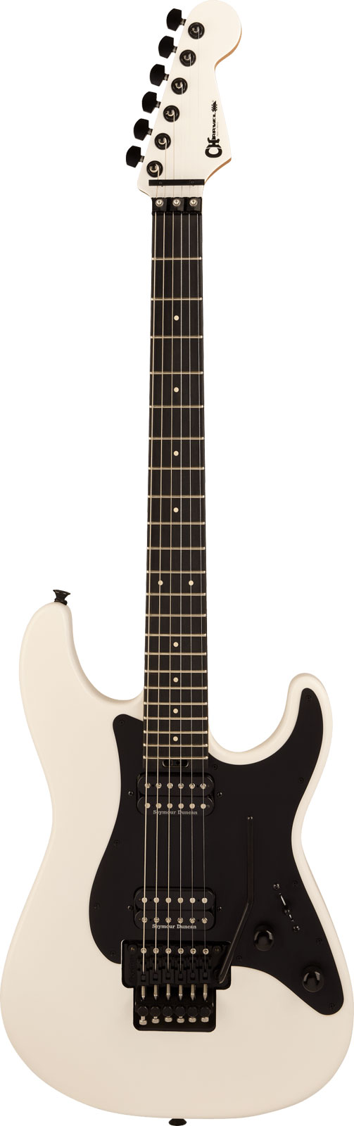 CHARVEL Pro-Mod Plus So-Cal SC1 Style 1 HH FR EBO Snow White