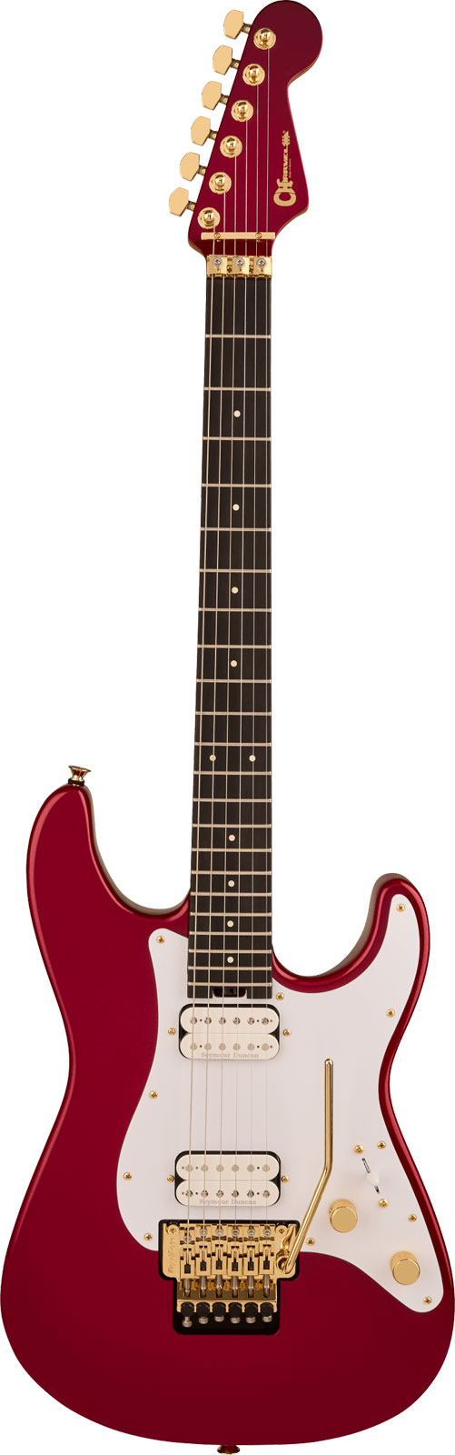 CHARVEL Pro-Mod Plus So-Cal SC1 Style 1 HH FR EBO Candy Apple Red
