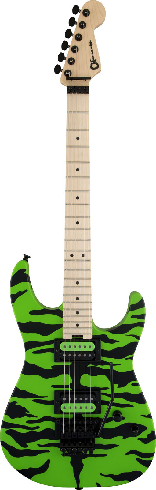 Charvel Pm Dk Satchel Sig - Stn Grn Bgl
