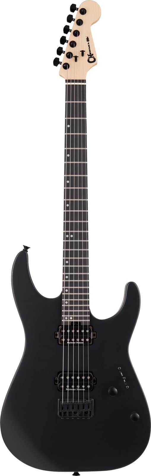 CHARVEL PRO-MOD DK24 HH HT E EBO, SATIN BLACK