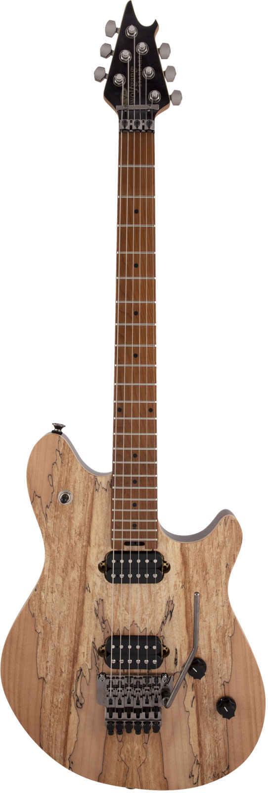 EVH WOLFGANG WG STANDARD EXOTIC SPALTED MAPLE MN NATURAL