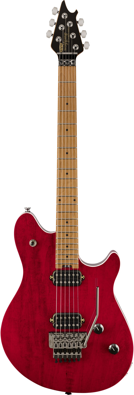 EVH Wolfgang Wg Standard Qm, Baked Ml, Wine Red