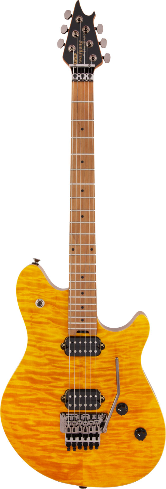 EVH Wolfgang WG Standard Qm MN Transparent Amber