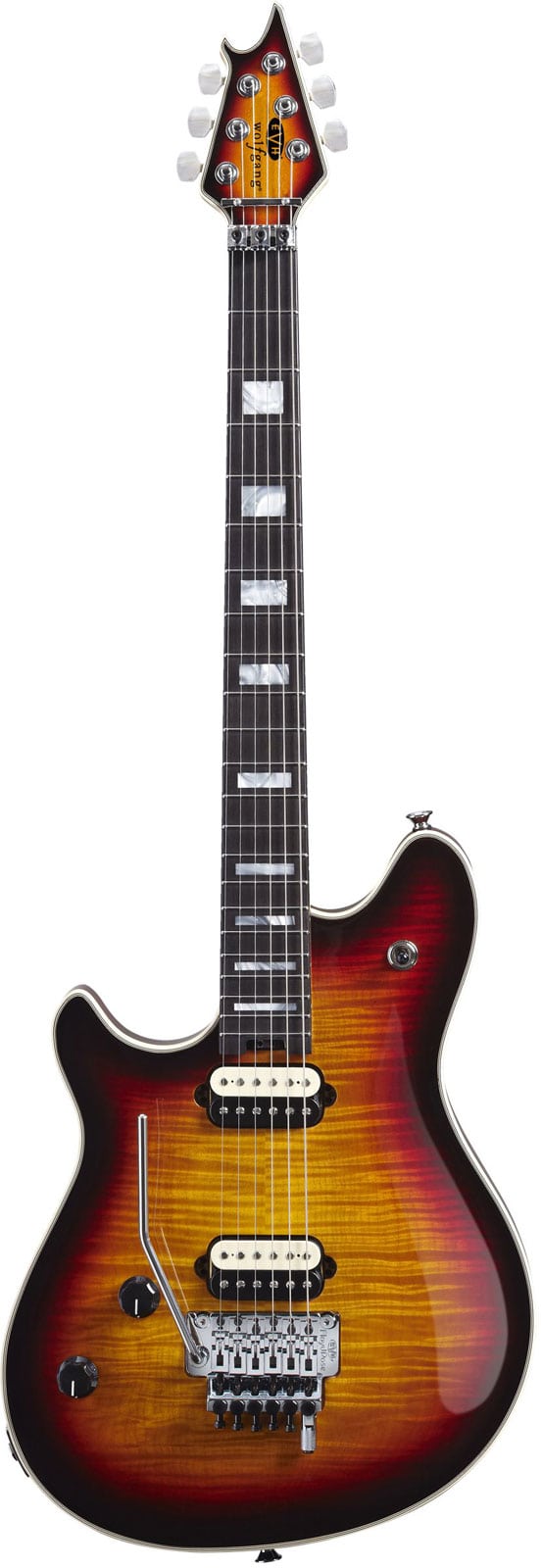 EVH WOLFGANG USA LH EBO, 3-COLOR SUNBURST