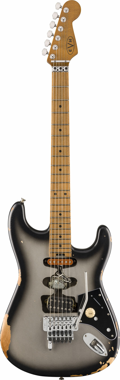 EVH Frankenstein Relic Ltd Mn Silverburst