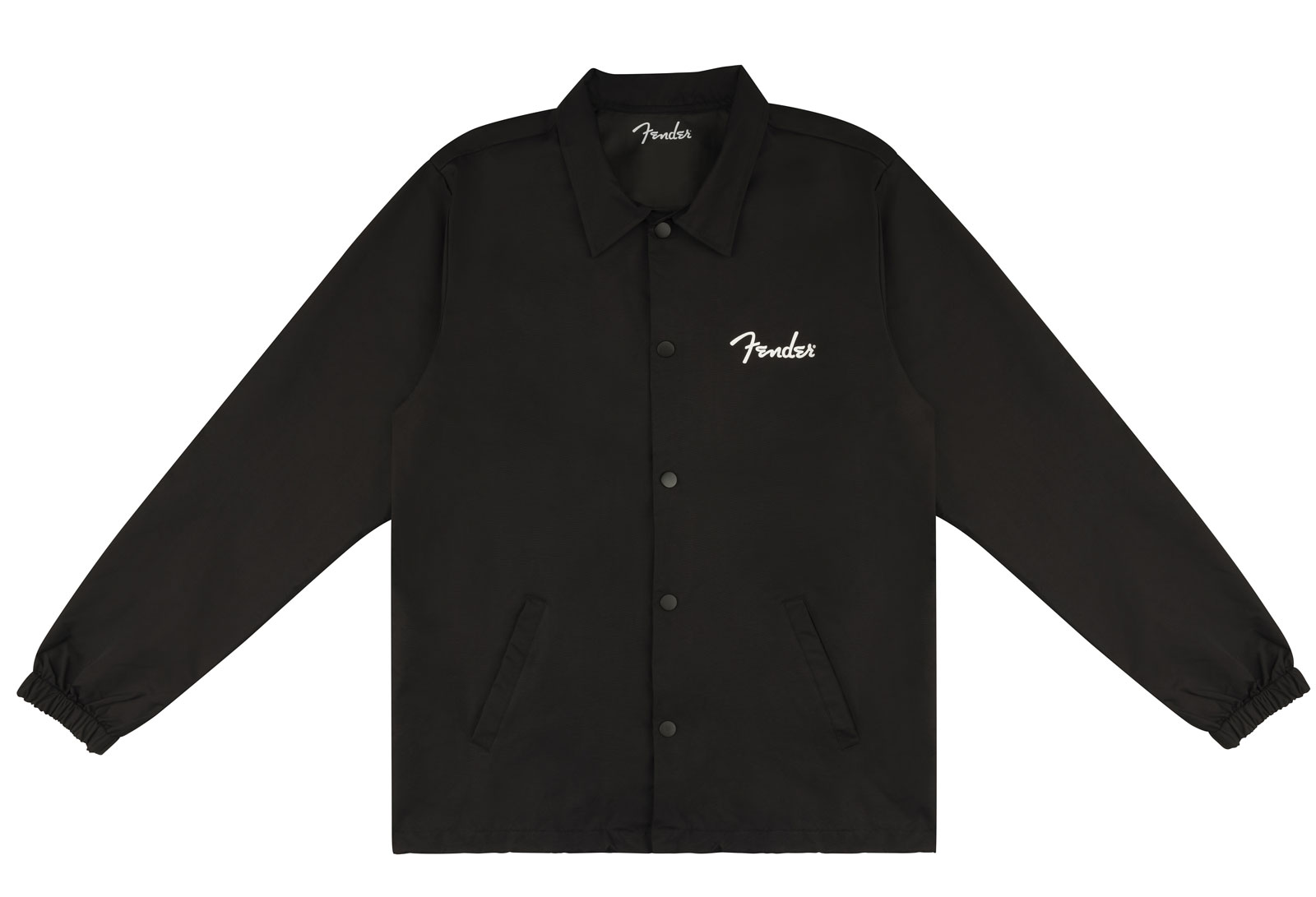 FENDER Spaghetti Logo Coaches Jacket Black L