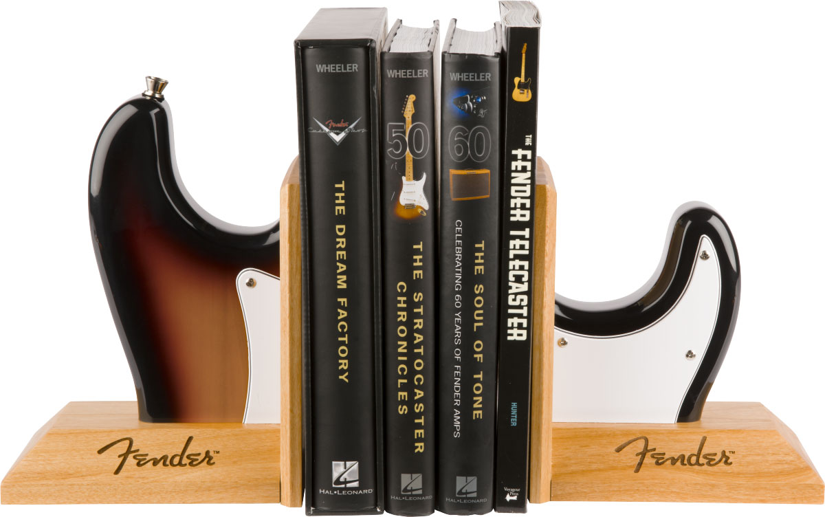 FENDER Fender Strat Body Bookends, Sunburst