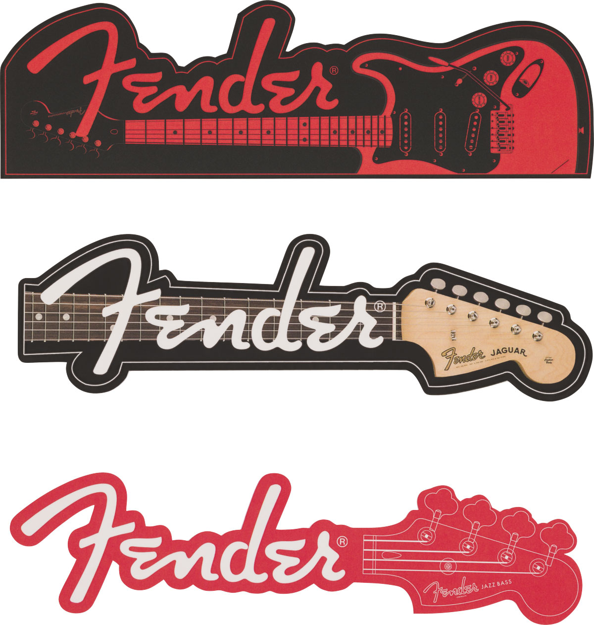 FENDER fender Bookmarks Set of 3