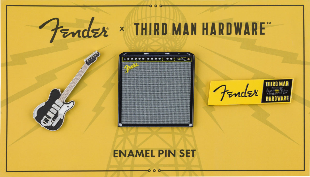 FENDER Fender x Thirdman Hardware Lapel Pin Set
