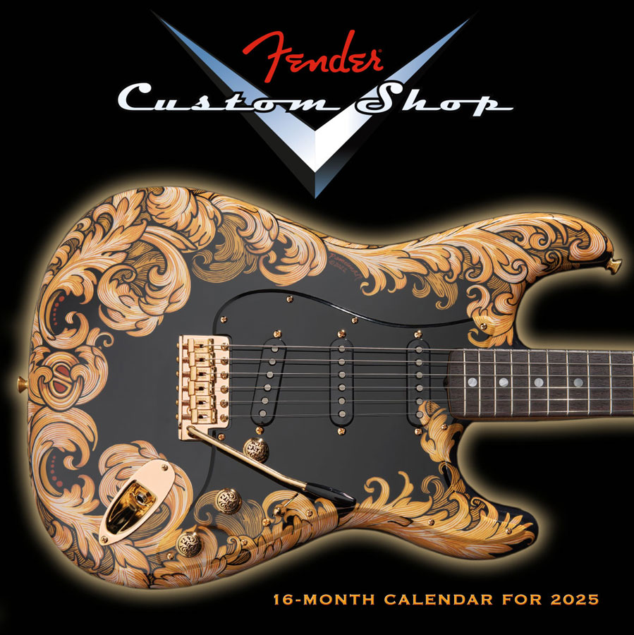 FENDER 2025 Fender Custom Shop Calendar