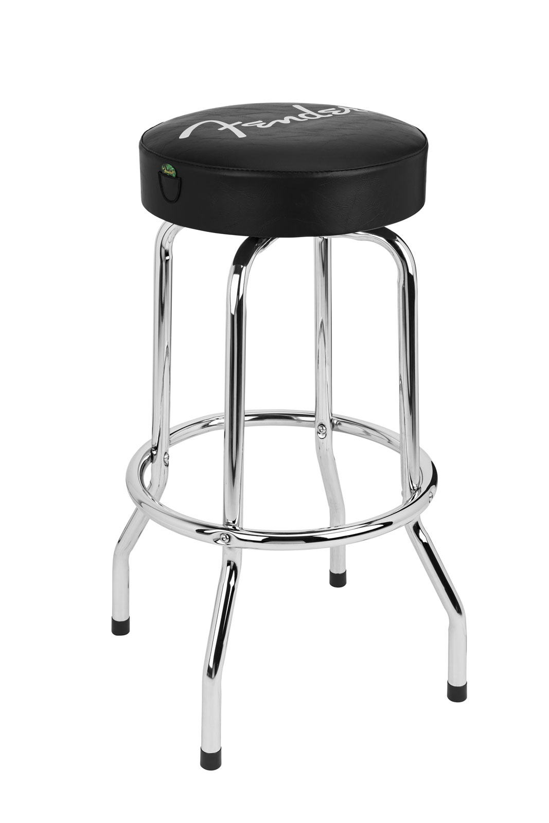 FENDER Spaghetti Logo Pick Pouch Barstool Black-Chrome 30