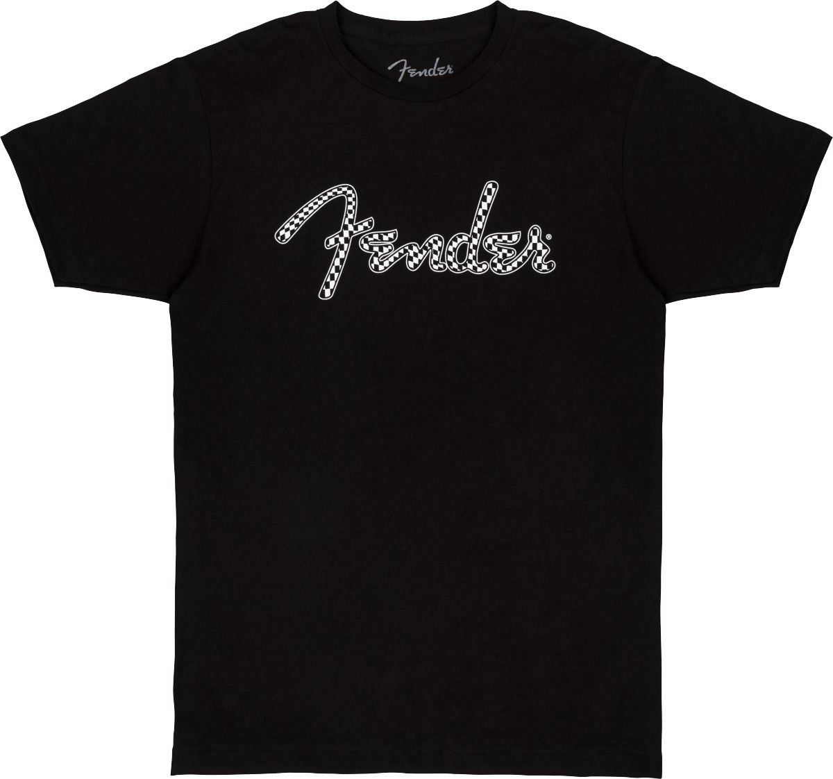 FENDER Fender Spaghetti Wavy Checker Logo Tee