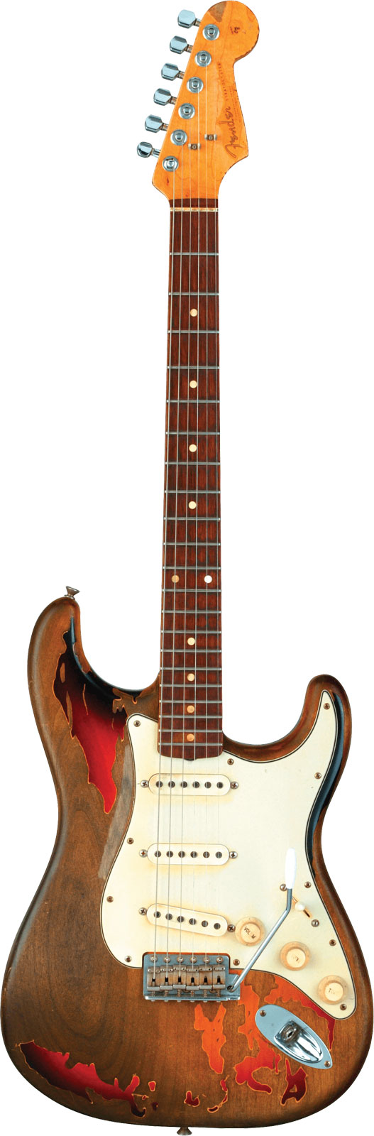 FENDER CUSTOM SHOP Stratocaster Rory Gallagher Super Heavy Relic 3-Color Sunburst Signature Artist 2025