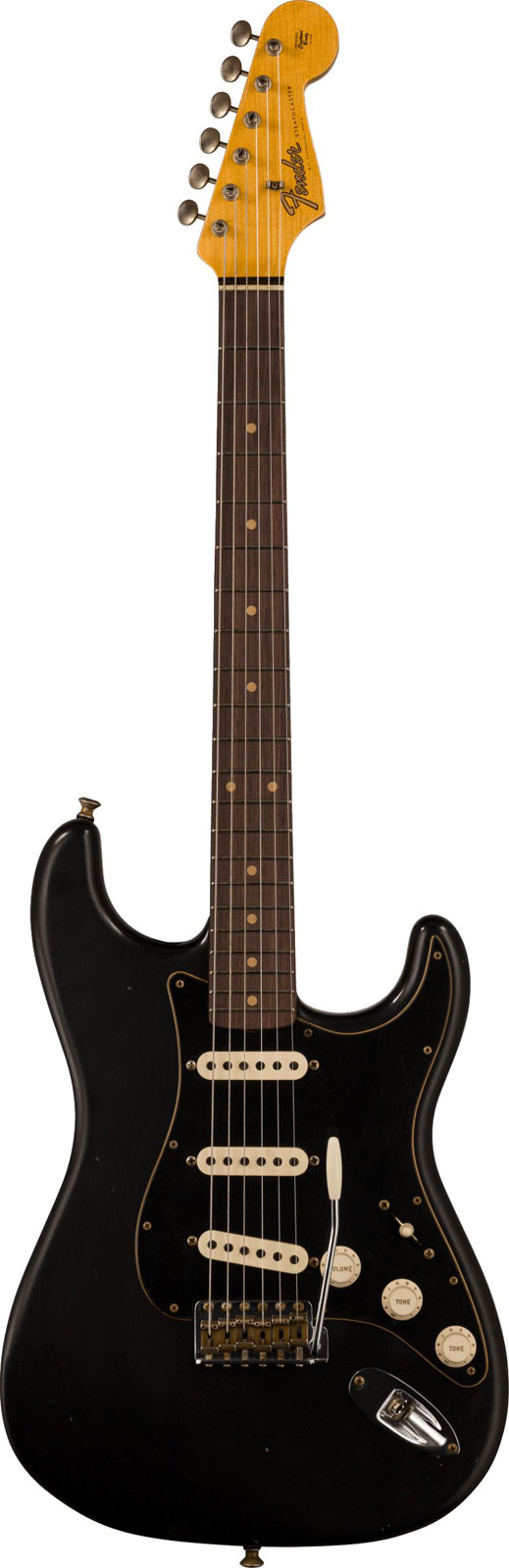 FENDER CUSTOM SHOP CS Stratocaster Postmodern Journeyman Relic Rosewood Aged Black