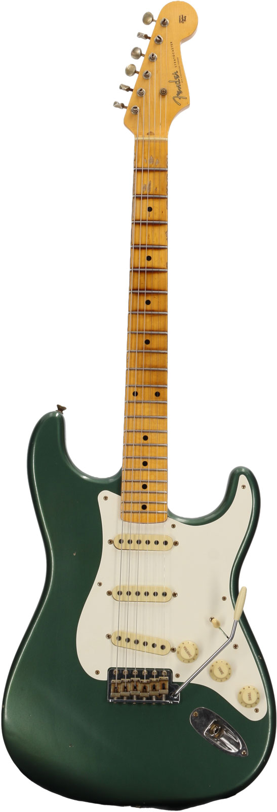 FENDER CUSTOM SHOP Stratocaster 56 Journeyman Ash Green Metallic #CZ581773