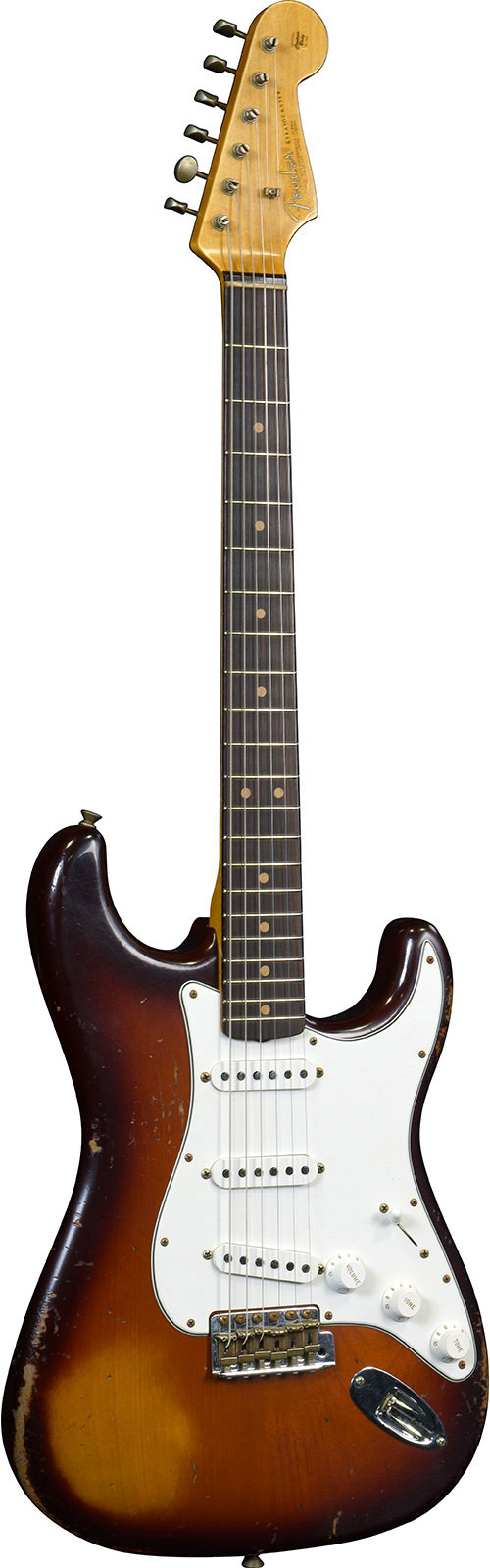 FENDER CUSTOM SHOP Stratocaster 1964 Ltd L- Heavy Relic Aged Violin Burst