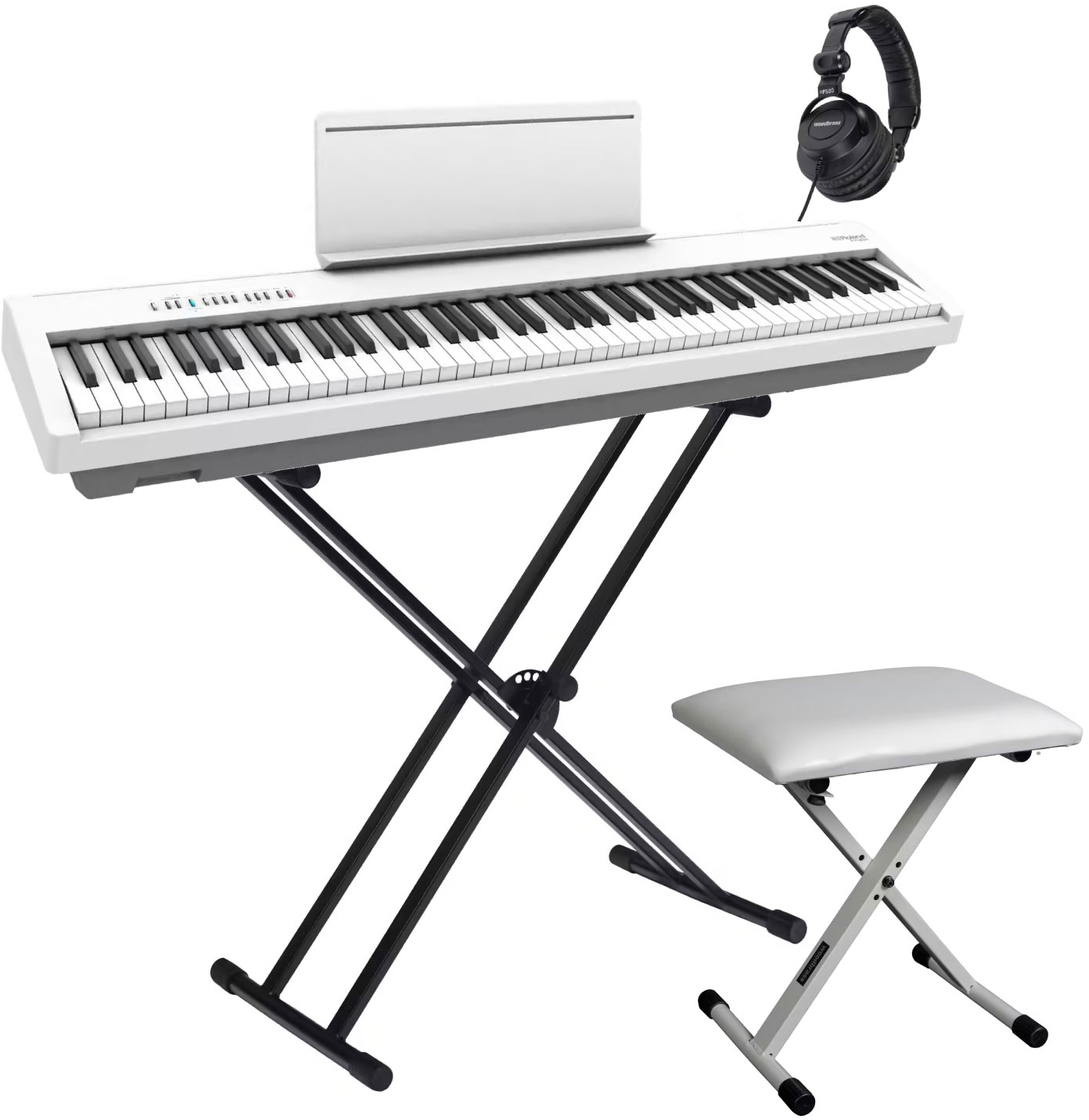 ROLAND FP30X WHITE COMPLETE PACK