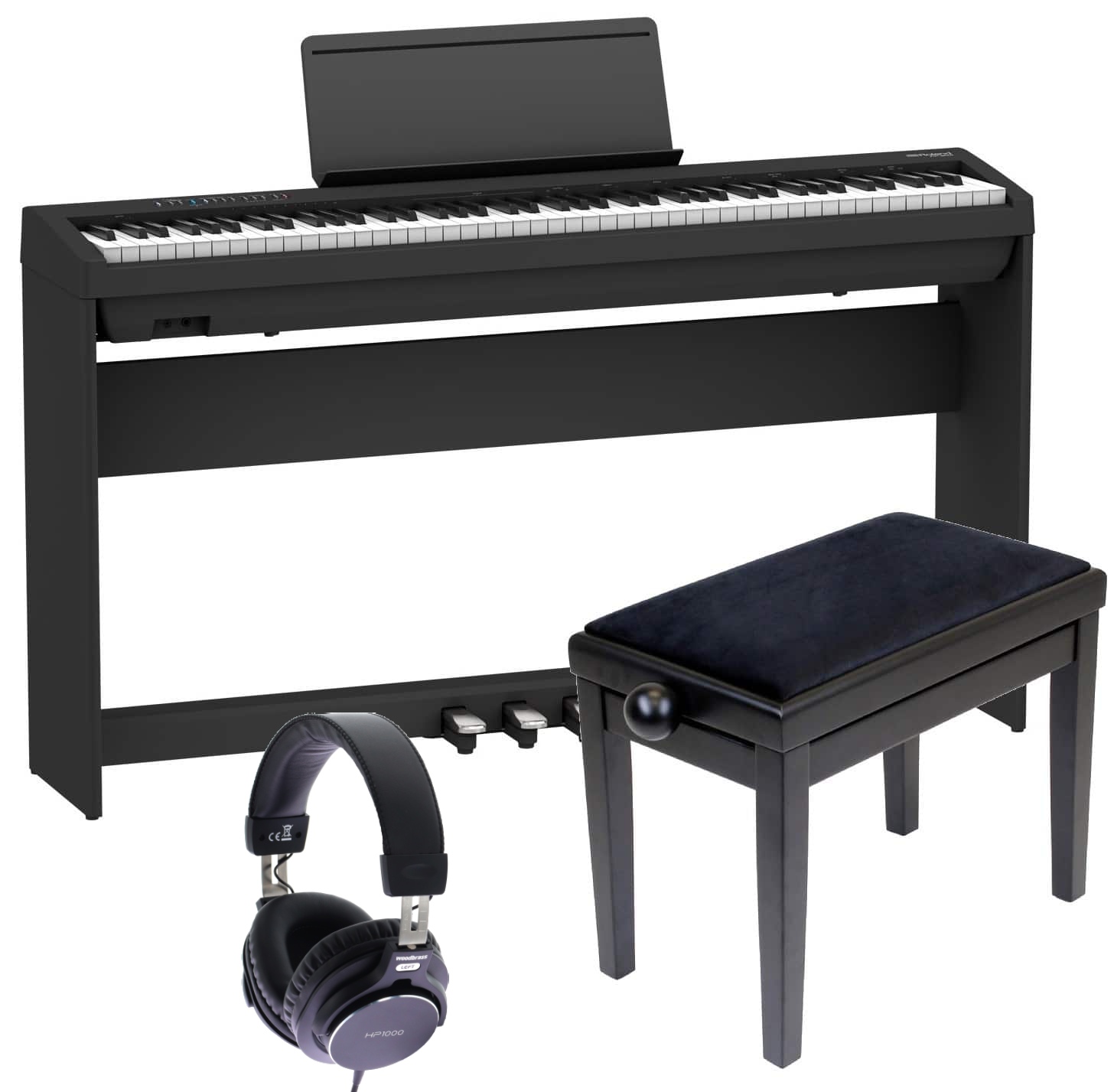 ROLAND FP30X BLACK FURNITURE DELUXE PACK