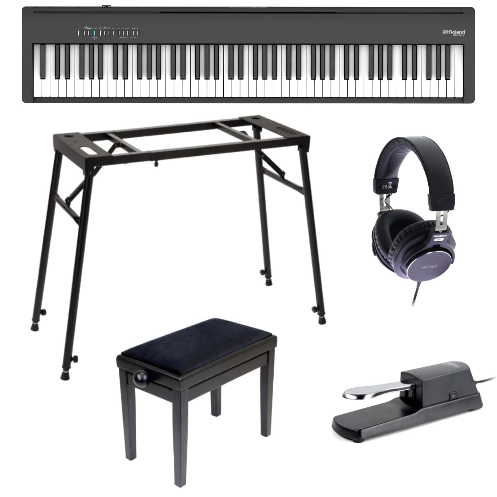 ROLAND FP30X Noir Pack Confort