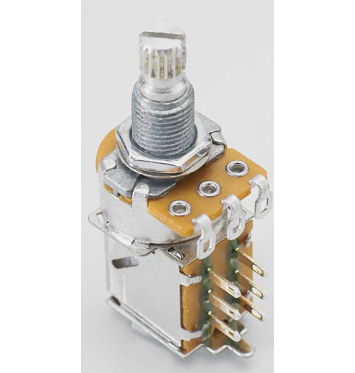 FRED S GUITAR PARTS POTENTIOMETRE PUSH-PULL 250 K AUDIO