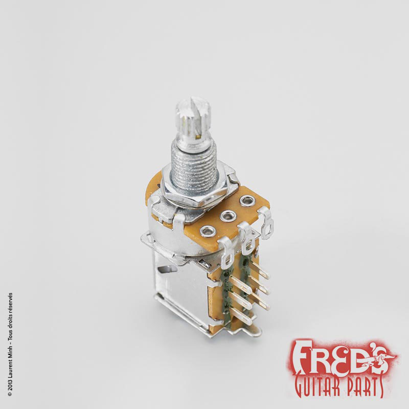 FRED S GUITAR PARTS POTENTIOMETRE PUSH-PULL 250 K LINEAR 