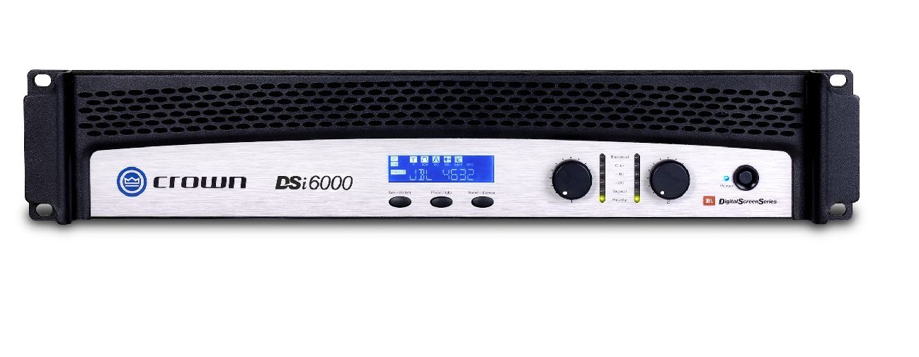 CROWN AUDIO DSI6000 - AMPLIFICATEUR 2 X 2100W / 4 OHMS + DSP