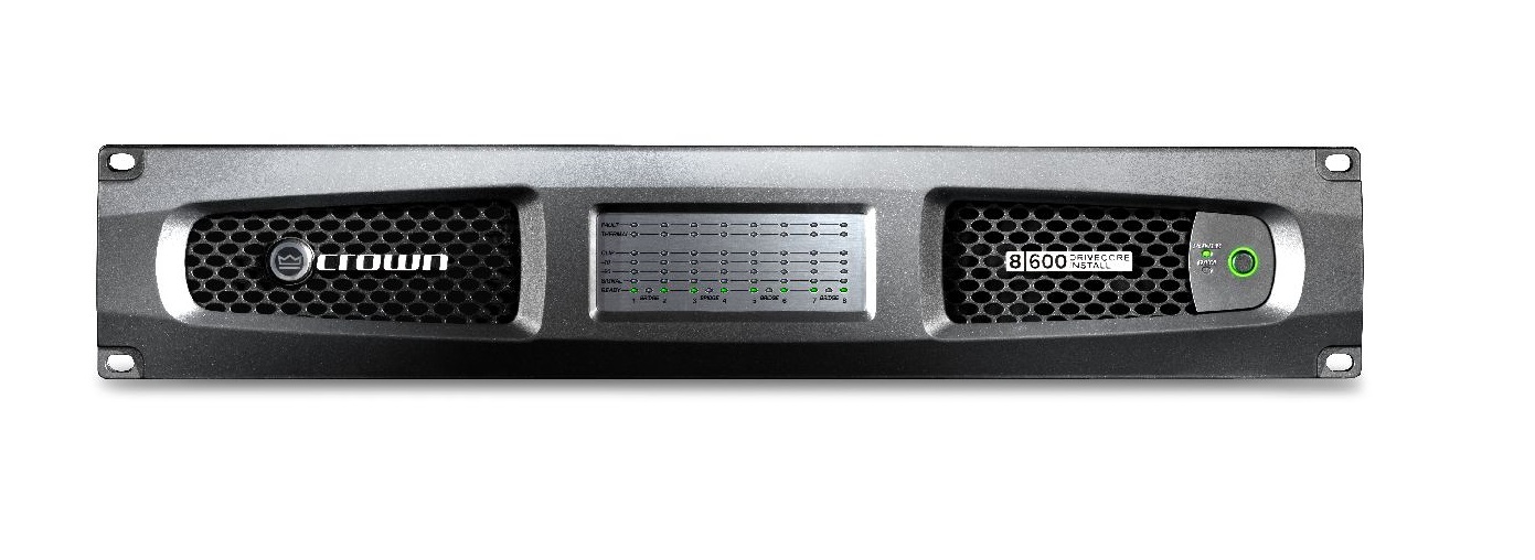 CROWN AUDIO DCI8600 - Amplificateur 8 X 600W / 4 - 8 Ohms