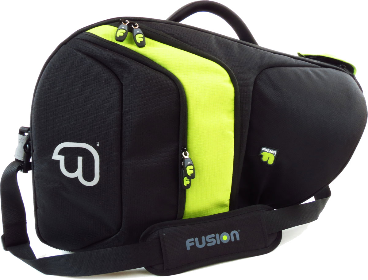 FUSION BAGS BAG FOR COR D'HARMONIE BLACK/GREEN LIME PB-11-L
