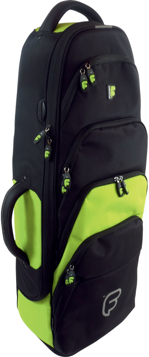 FUSION BAGS TASCHE SAXOPHONE TENOR BLACK/GREEN LIME PW-02-L