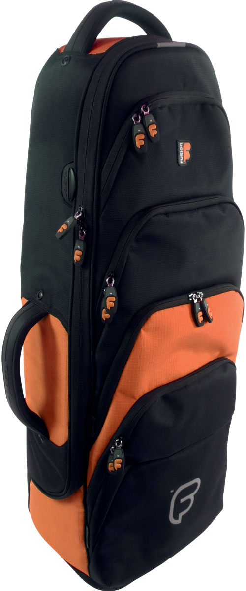 FUSION BAGS Housse Saxophone Ténor Noire/orange PW-02-o