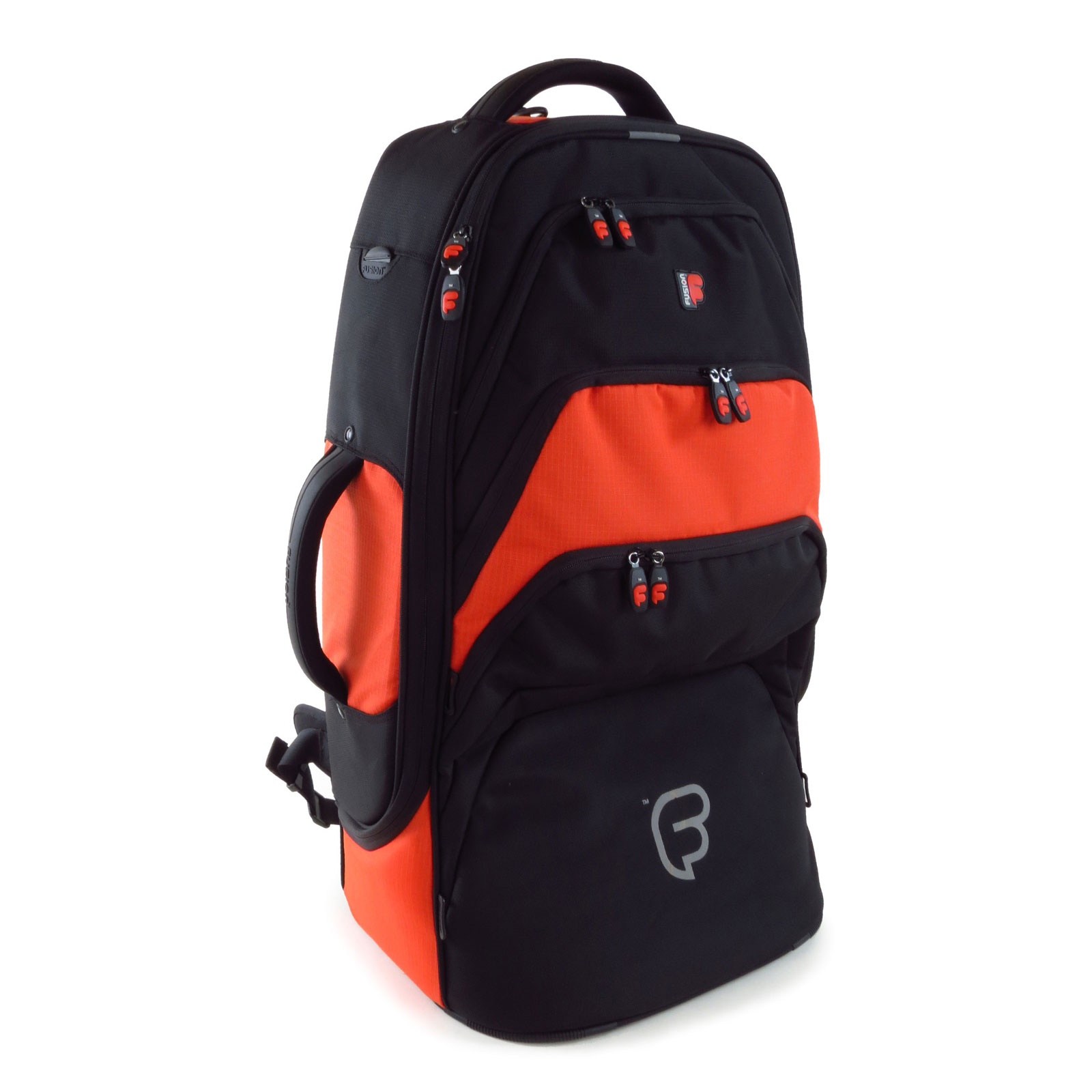 FUSION BAGS BAG EUPHONIUM BLACK AND ORANGE PB-13-O 