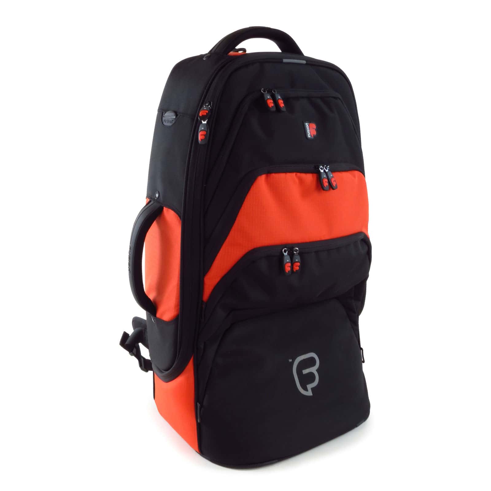 FUSION BAGS HOUSSE EUPHONIUM NOIRE ET ORANGE PB-13-O 