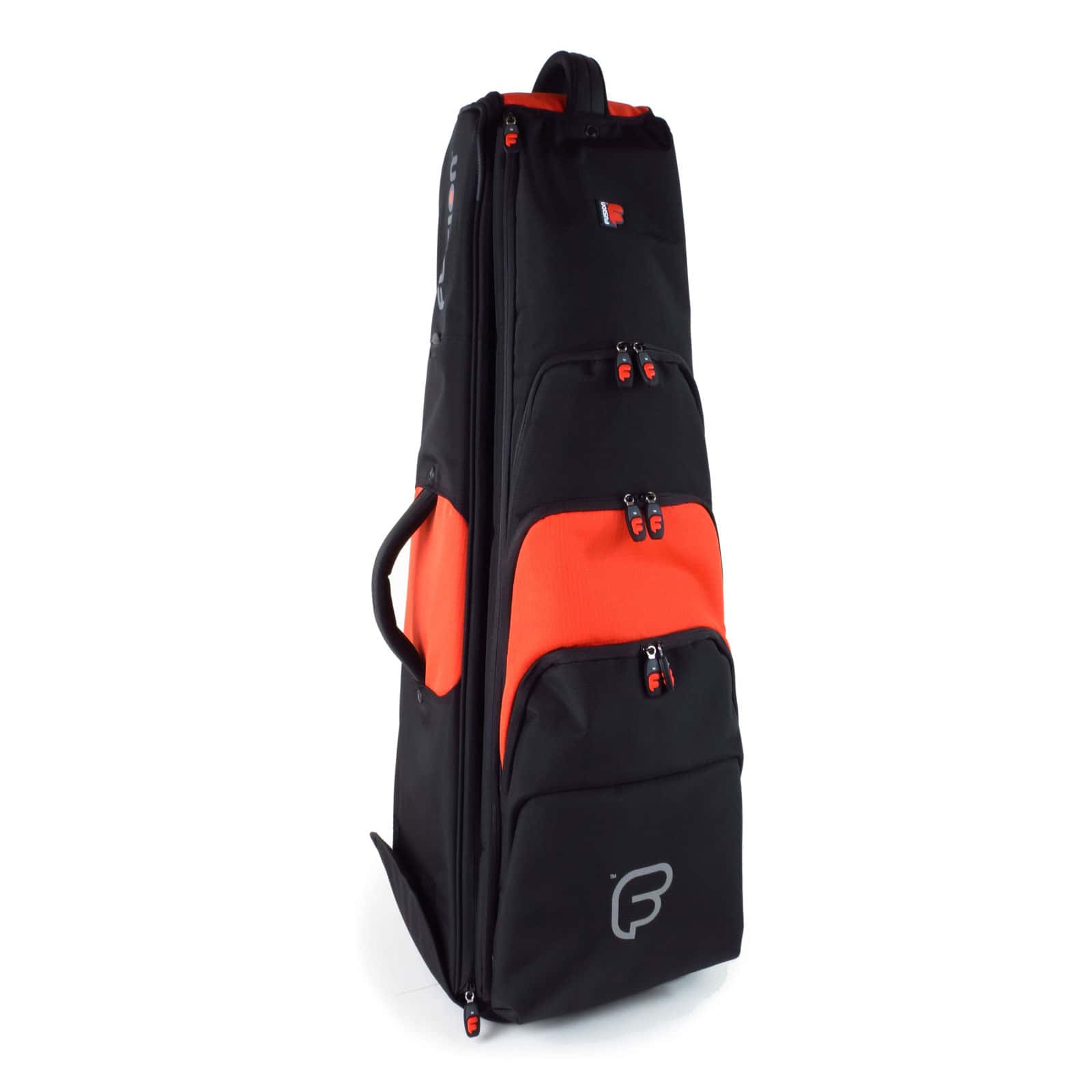 Fusion Bags Housse New Shape Trombone Tenor 9,5 Noire Et Orange Pb-15-o 