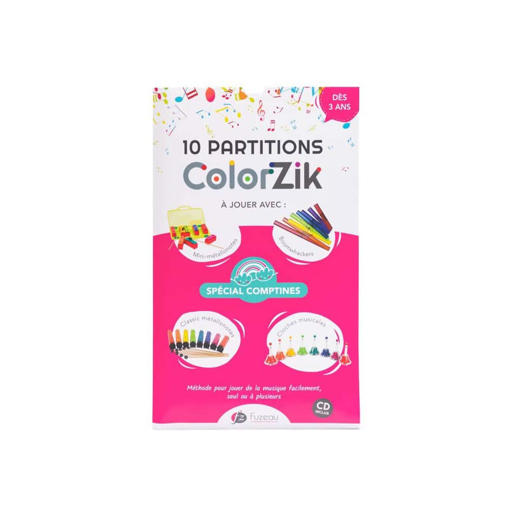 FUZEAU LIVRET CD COLORZIK - COMPTINES