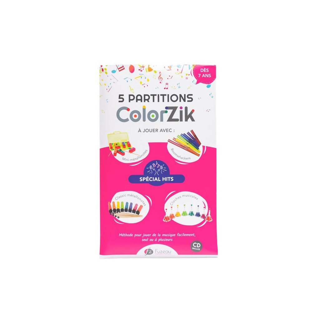 FUZEAU Livret CD Colorzik - Hits