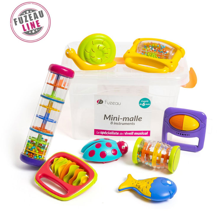 FUZEAU MINI MALLE - 8 INSTRUMENTS