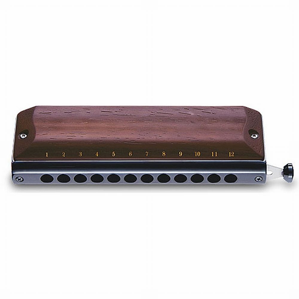 SUZUKI CHROMATISCHE HARMONICA G48W GREGOIRE MARET C 