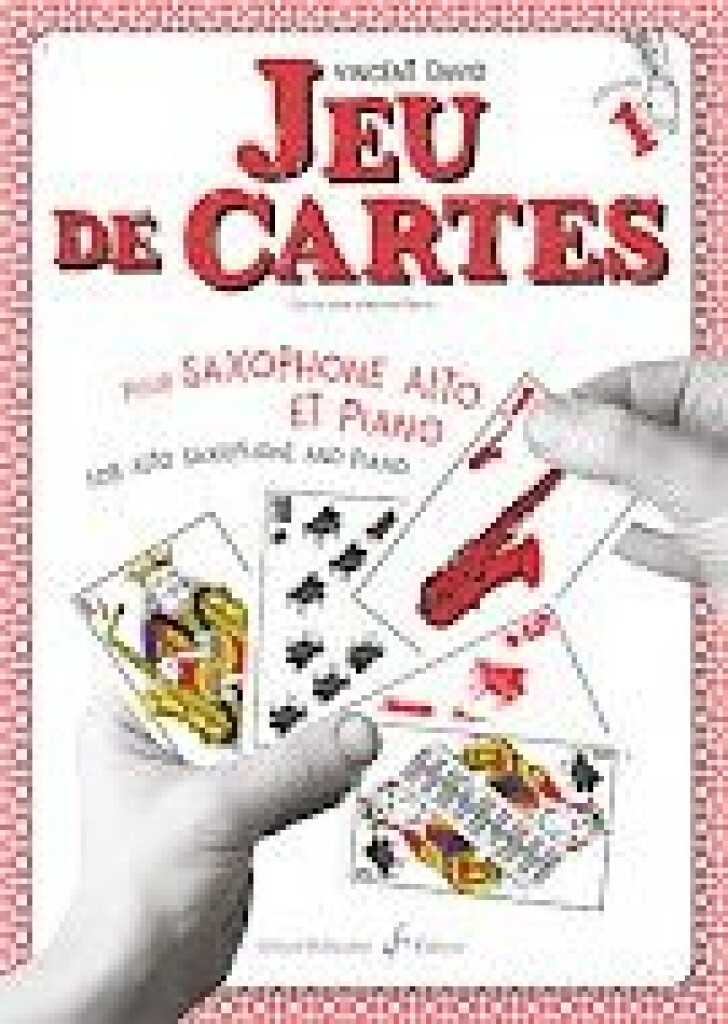 BILLAUDOT VINCENT DAVID - JEU DE CARTES VOL.1 - SAXOPHONE & PIANO