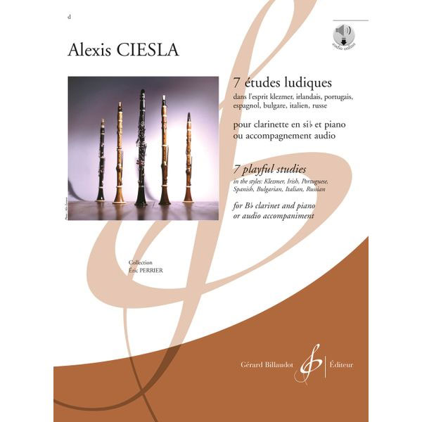 BILLAUDOT Ciesla Alexis - 7 Etudes Ludiques