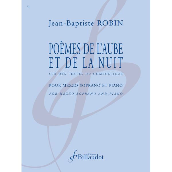 BILLAUDOT JEAN-BAPTISTE ROBIN - POEMES DE L'AUBE ET DE LA NUIT