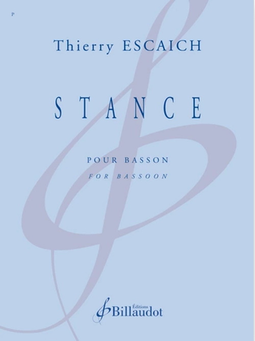 BILLAUDOT ESCAICH THIERRY - STANCE - BASSON