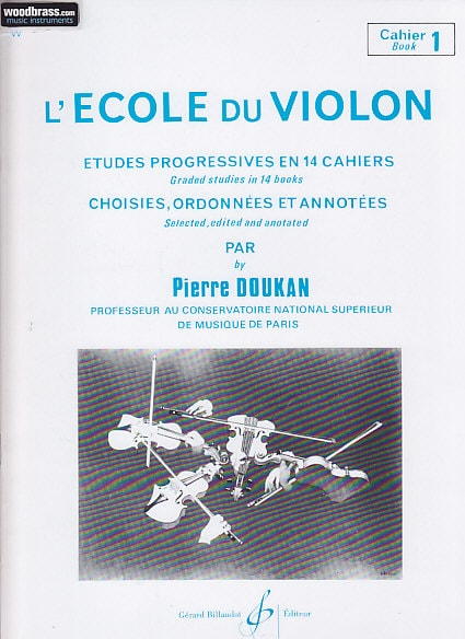 BILLAUDOT DOUKAN PIERRE - L'ECOLE DU VIOLON VOL.1