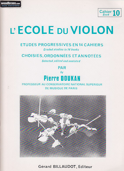 BILLAUDOT Doukan P. - L'ecole Du Violon Vol. 10