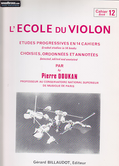 BILLAUDOT DOUKAN P. - L'ECOLE DU VIOLON VOL. 12