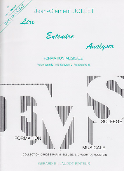 BILLAUDOT JOLLET JEAN-CLEMENT - LIRE ENTENDRE ANALYSER VOL.2 (ELEVE)