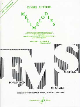 BILLAUDOT JOLLET JEAN-CLEMENT - MELIMELODIES VOL.4